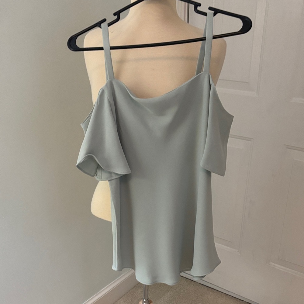 Ann Taylor Light Gray Camisole Top